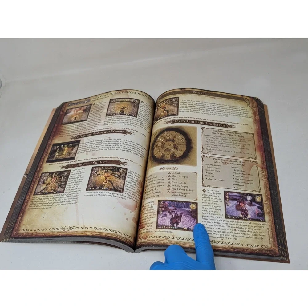 Prima Games Strategy Guide Dragon Age Origins Maps Walkthroughs Bestiary‎